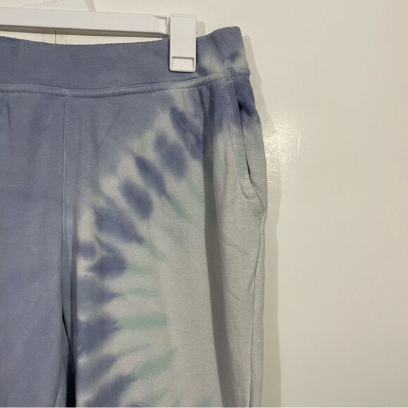 Wildfox Blue Tie Dye Jogger Sweatpants - Picture 3 of 4